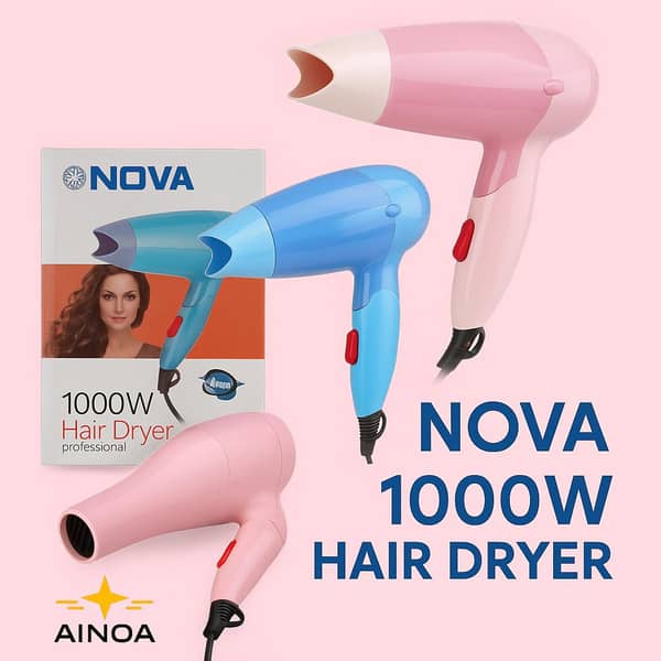 Secador Pelo Nova 1000